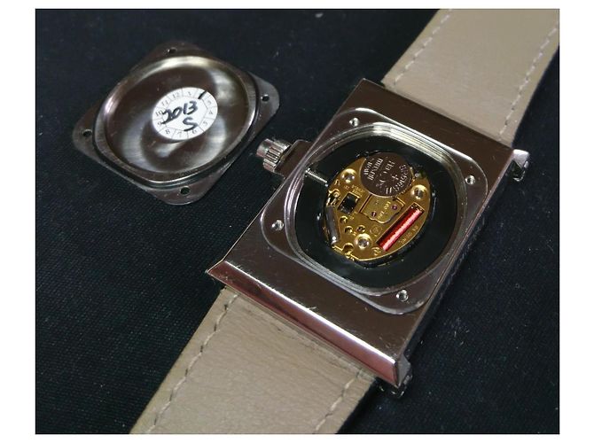 Relógio de quartzo Emile Pequignet Caméléone ref. 0945 Swiss Made Prata Hardware prateado - vista 6