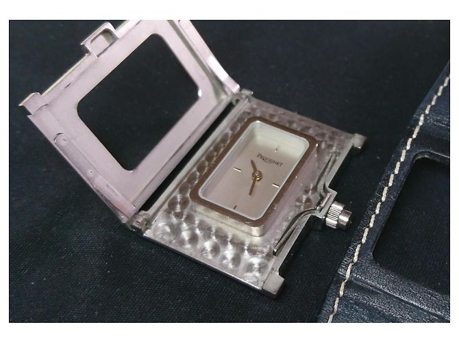 Relógio de quartzo Emile Pequignet Caméléone ref. 0945 Swiss Made Prata Hardware prateado - vista 7