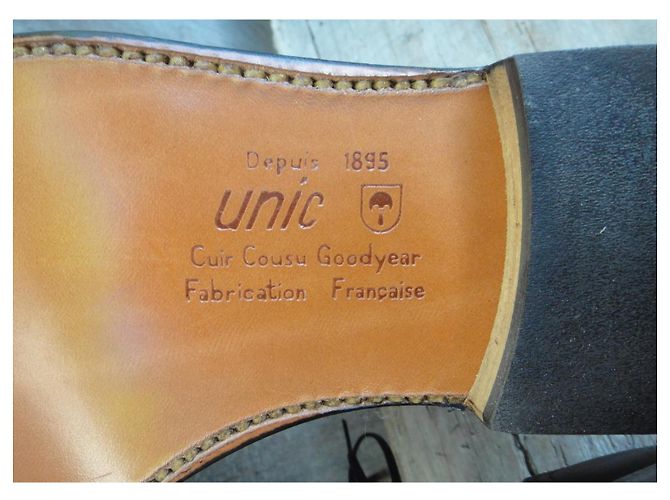 Autre Marque Stivaletti Unic in pelle nera Nero - vista 7