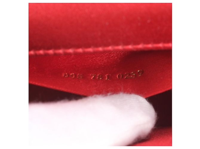 Borsa a tracolla con catena 2-Way Gucci Bamboo Rosso - vista 10