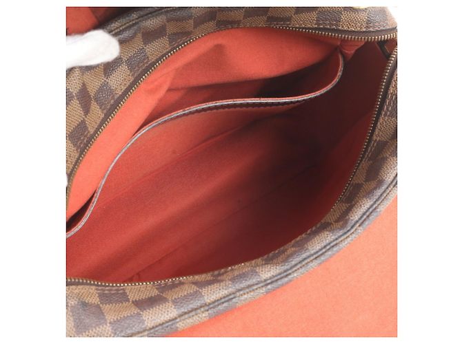 Borsa a tracolla in pelle Louis Vuitton Damier Naviglio N45255 - vista 7