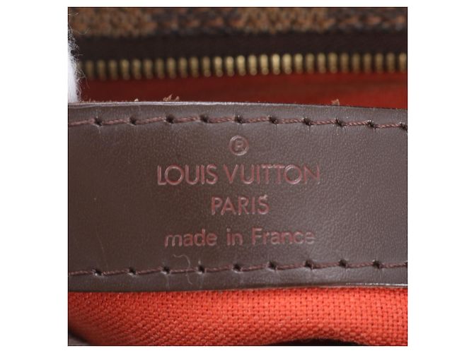 Borsa a tracolla in pelle Louis Vuitton Damier Naviglio N45255 - vista 8