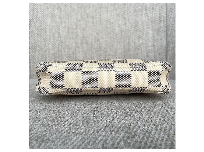 Louis Vuitton Mini Pochette Accessoires Damier Azur Blanco Azul - vista 7