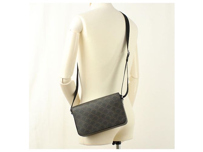 Céline Sac à épaule Celine noir - vue 11