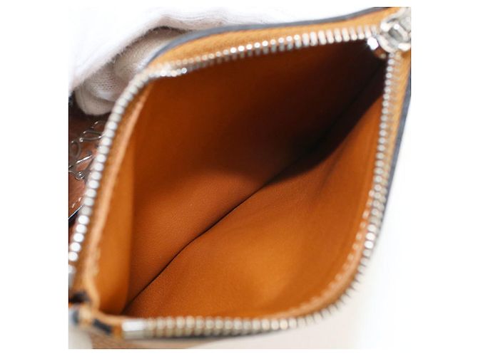 Portafoglio tri-fold Loewe marrone - vista 5