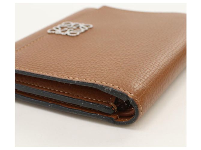 Portafoglio tri-fold Loewe marrone - vista 6