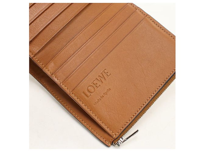 Portafoglio tri-fold Loewe marrone - vista 8