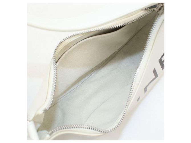 Céline Bolsa Semi-Shoulder Celine Branco - vista 3