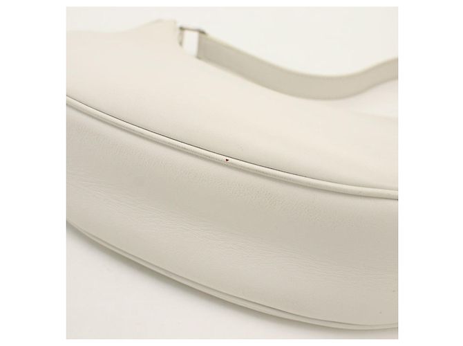 Céline Bolsa Semi-Shoulder Celine Branco - vista 9