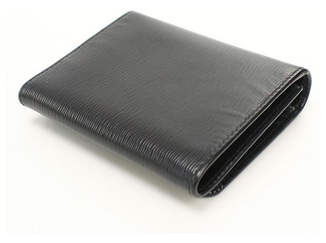 Carteira Prada Tri-fold para Mulheres em Preto - vista 2