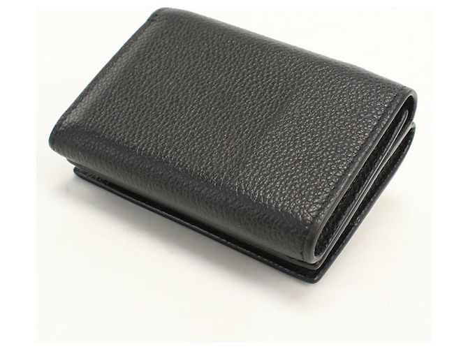 Autre Marque SAINT LAURENT Origami Tiny Wallet Black - view 2