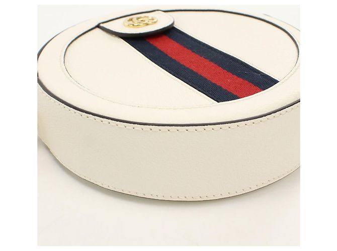 Borsa a tracolla Gucci Ophidia Bianco - vista 6
