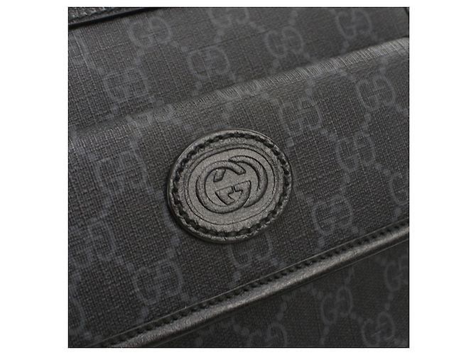 Borsa a tracolla GUCCI nera Nero - vista 6