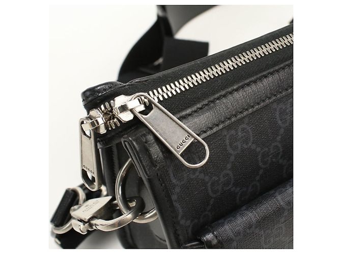 Borsa a tracolla GUCCI nera Nero - vista 7