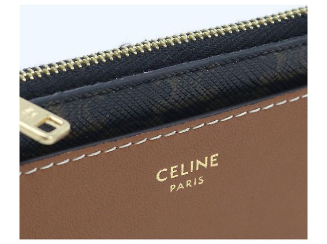Céline Celine Münzbeutel Braun - Ansicht 5