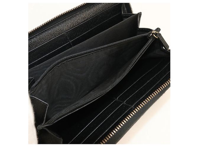 Marmont Cartera larga bi-fold Gucci Negro - vista 4