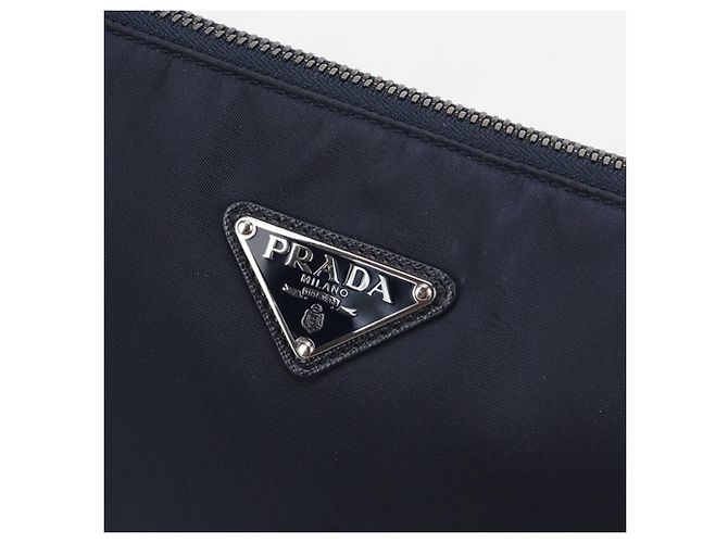 Borsa a tracolla Prada da uomo in Re-NYLON blu navy - vista 4