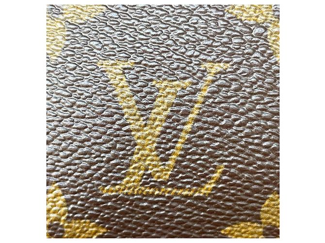 Louis Vuitton Mini Pochette Delightful Monogram Marrone - vista 7