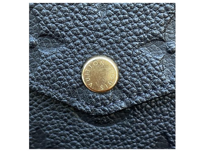Louis Vuitton Pochette Félicie Pelle Monogram Empreinte Nero - vista 12