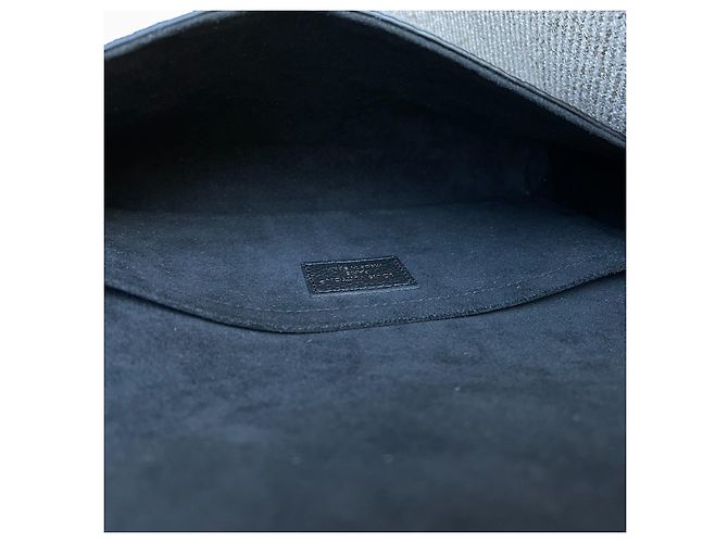 Louis Vuitton Pochette Félicie Pelle Monogram Empreinte Nero - vista 14