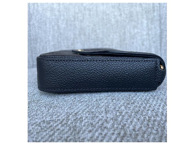 Louis Vuitton Pochette Félicie Pelle Monogram Empreinte Nero - vista 7