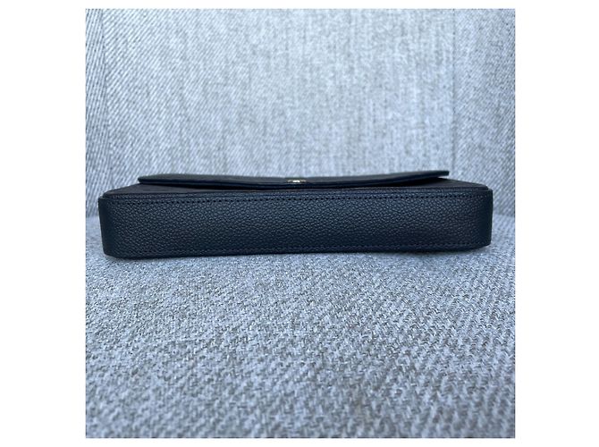 Louis Vuitton Pochette Félicie Pelle Monogram Empreinte Nero - vista 8