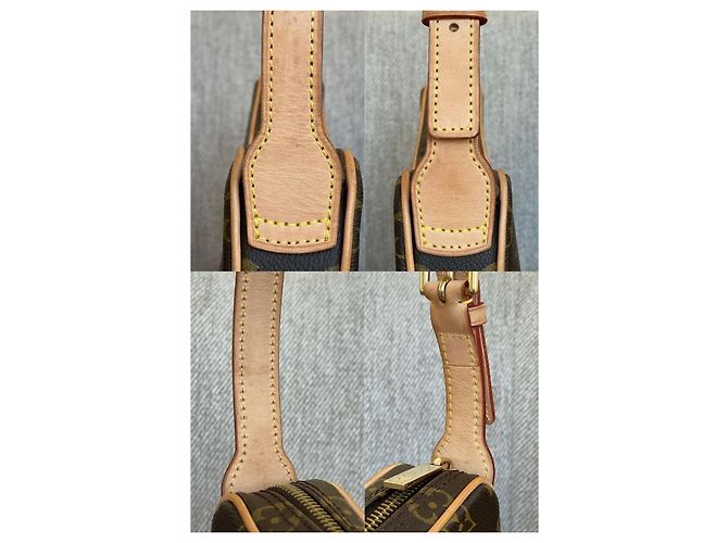 Louis Vuitton Pochette Croissant PM Monogram Marrone - vista 10
