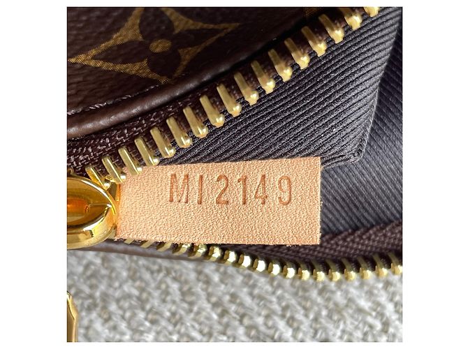 Bumbag Louis Vuitton Marsupio Monogram Marrone - vista 18