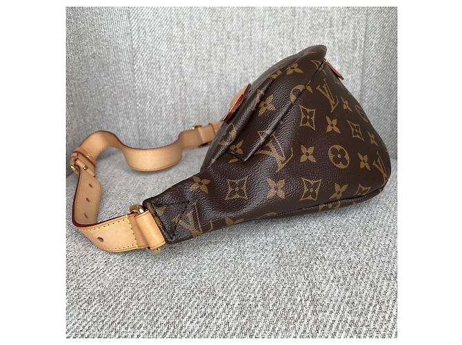 Bumbag Louis Vuitton Marsupio Monogram Marrone - vista 6