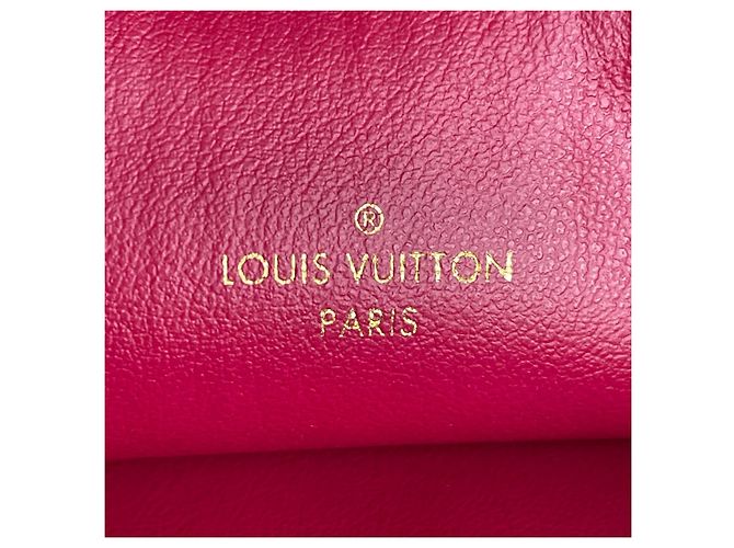 Pochette Félicie Louis Vuitton Félicie Monedero e Inserto Plano Castaño Fucsia - vista 10