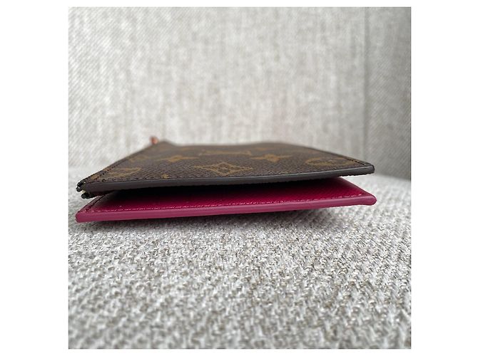 Pochette Félicie Louis Vuitton Félicie Monedero e Inserto Plano Castaño Fucsia - vista 3