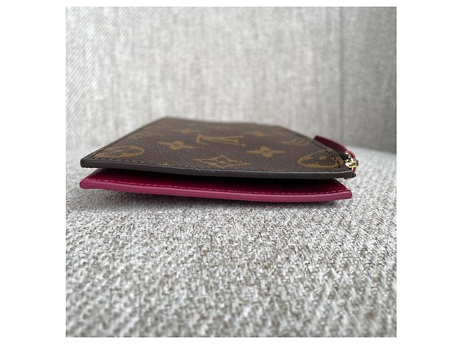 Pochette Félicie Louis Vuitton Félicie Monedero e Inserto Plano Castaño Fucsia - vista 5