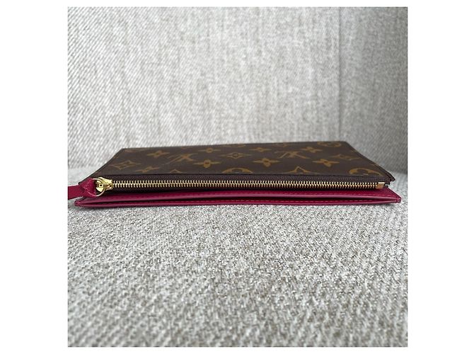 Pochette Félicie Louis Vuitton Félicie Monedero e Inserto Plano Castaño Fucsia - vista 6