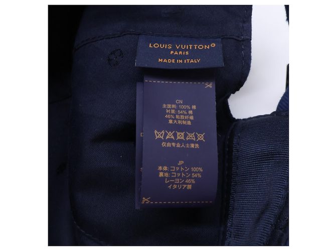 Louis Vuitton LV Smash Hat Marine Herrenkappe - Ansicht 7