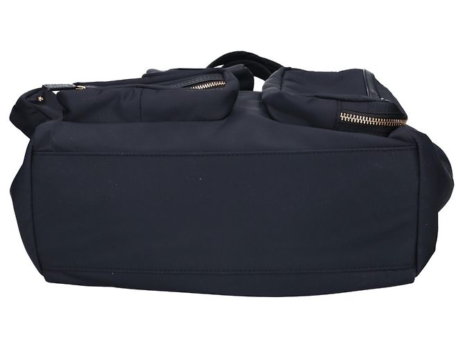 Borsa Tote Commuter Labelled Series in nylon eco Anya Hindmarch Nero - vista 5