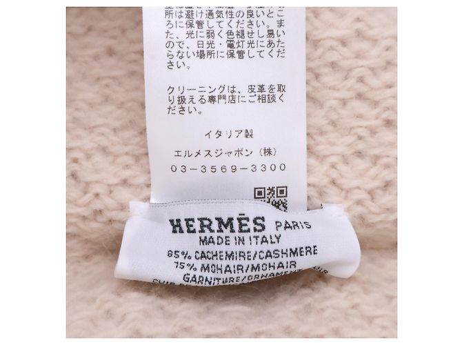 Hermès Hermes Lou Beanie aus Kaschmir und Mohair - Ansicht 9
