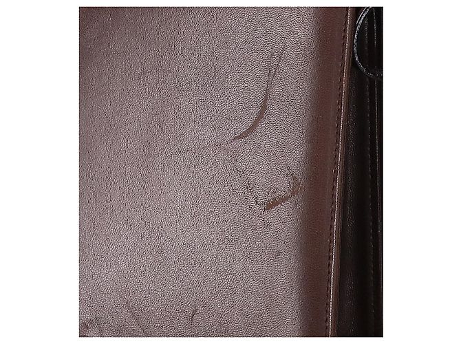 Borsa a tracolla in pelle marrone Salvatore Ferragamo - vista 9