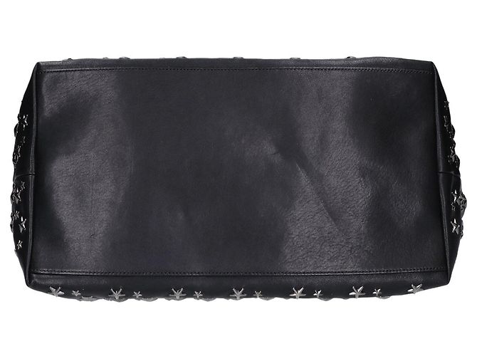 Borsa Tote Pimlico in pelle con borchie a stella Jimmy Choo Nero - vista 5