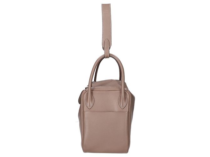 Hermès Hermes Swift Lindy 30 Schultertasche Taupe - Ansicht 2