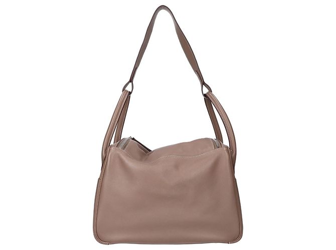 Hermès Hermes Swift Lindy 30 Schultertasche Taupe - Ansicht 3