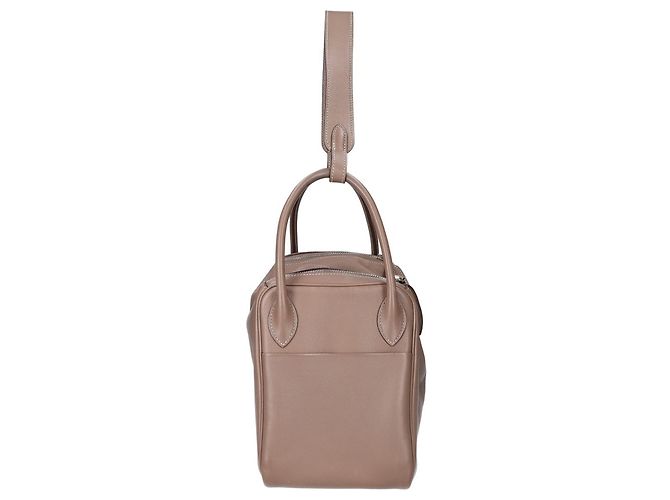 Hermès Hermes Swift Lindy 30 Schultertasche Taupe - Ansicht 4