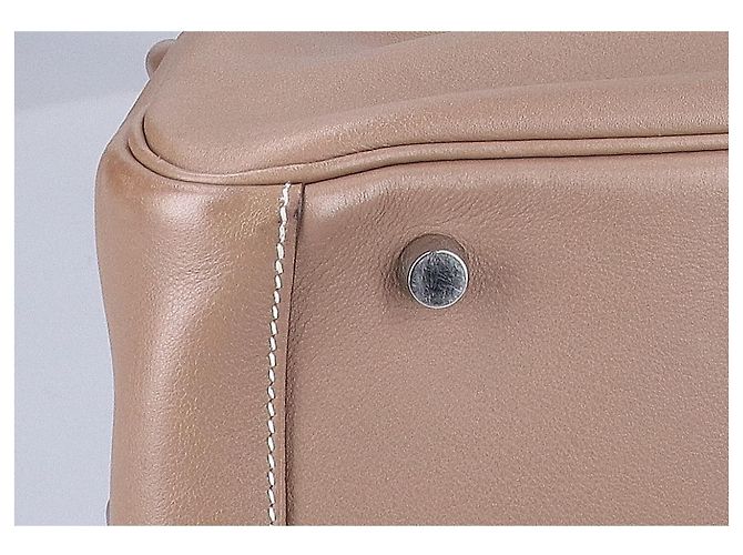 Hermès Hermes Swift Lindy 30 Schultertasche Taupe - Ansicht 8