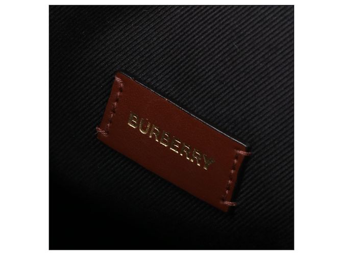 Borsa Bowling Burberry Medium Marrone - vista 7