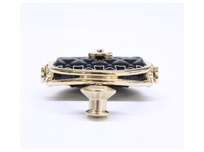 Chanel Brosche in Schwarzgold - Ansicht 5