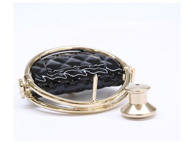 Chanel Brosche in Schwarzgold - Ansicht 7