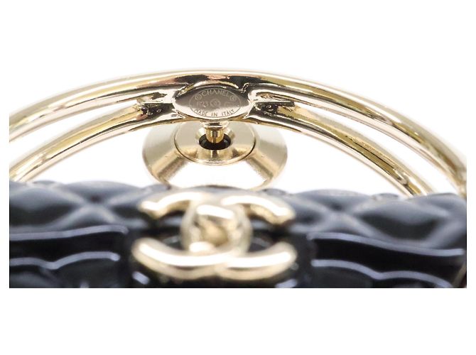 Chanel Brosche in Schwarzgold - Ansicht 8