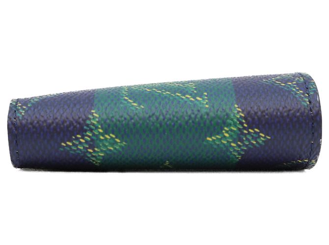 Louis Vuitton Monogram Heritage Portefeuille Slender Bi-fold Wallet Green Orange Navy blue - view 8