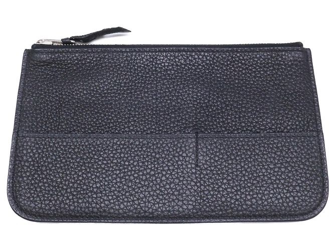 Hermès Hermes Dogon Duo GM Long Wallet Black - view 10