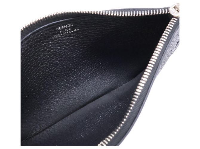 Hermès Hermes Dogon Duo GM Long Wallet Black - view 11