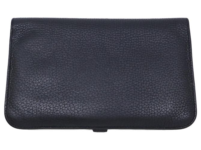 Hermès Hermes Dogon Duo GM Long Wallet Black - view 6